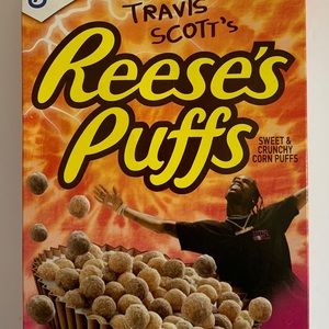 Travis Scott Reeses Puffs Cereal Limited Edition